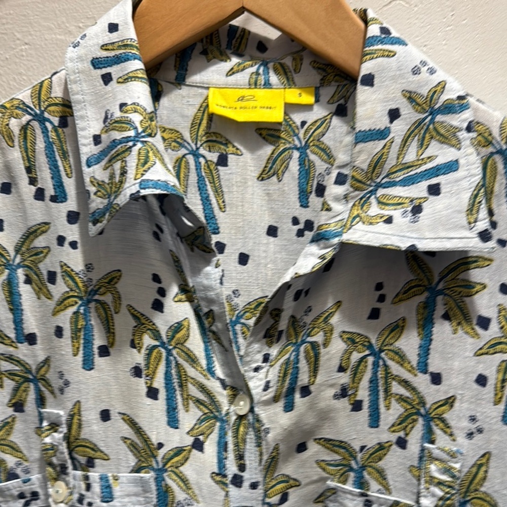 Perfect Summer Roller Rabbit Linen Dress